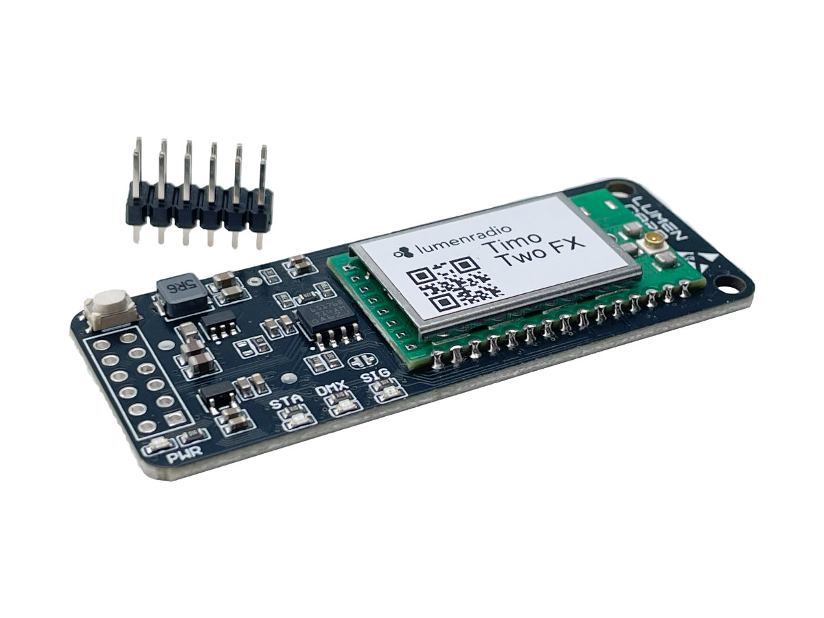 Radical Wireless LUMEN CARD TimoTwo CRMX Module — Isometric View