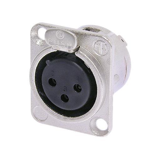 NEUTRIK XLR3 NC3FD-L-1 Panel Mount Female