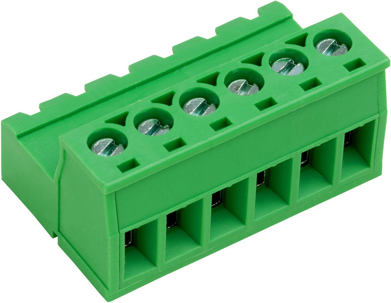 PTR Terminal Block AKZ950 3pin pitch 5.08 50950037028F — Rear View