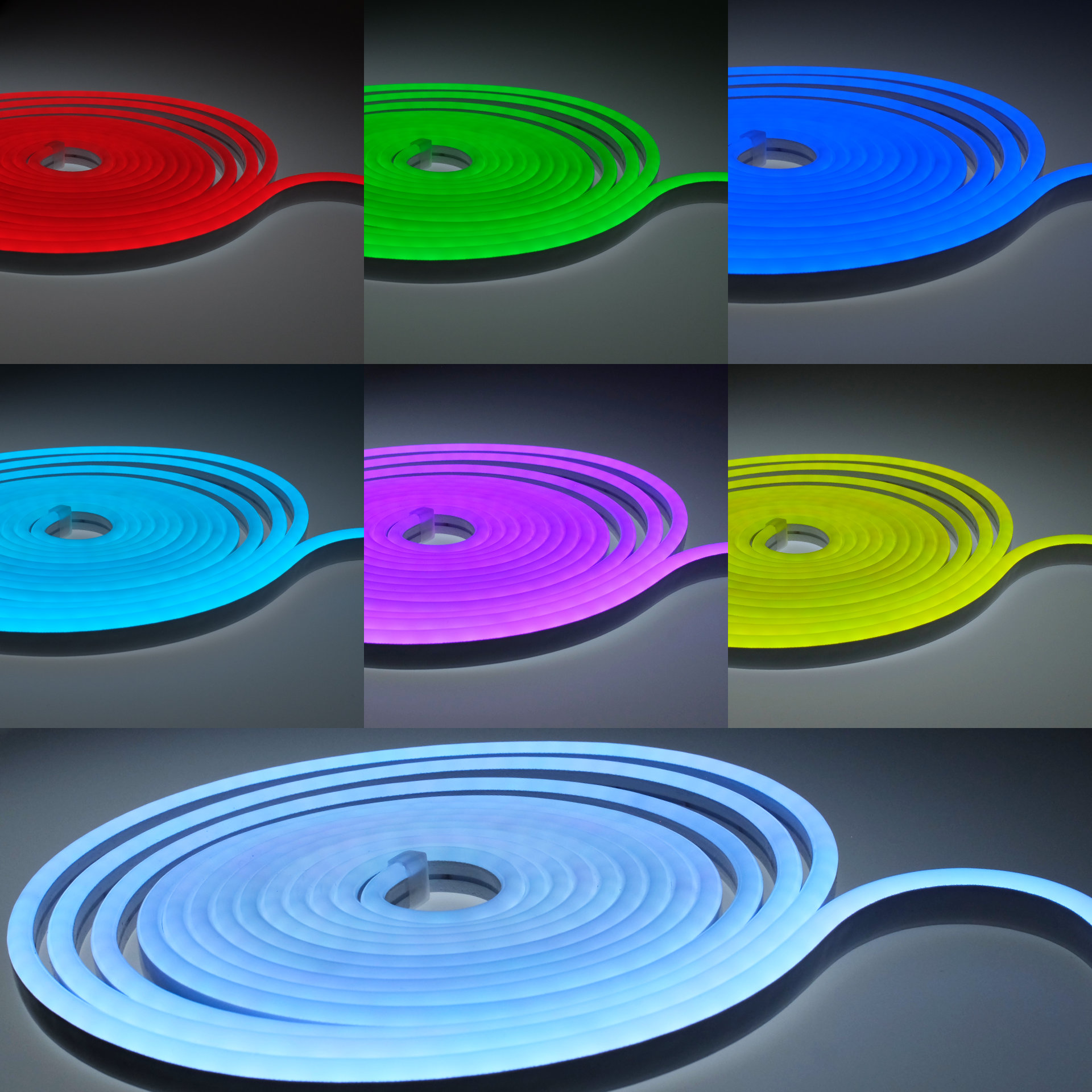 LED Neon Flex Side RGB 12V 14W/m 112LEDs/m 6x12mm