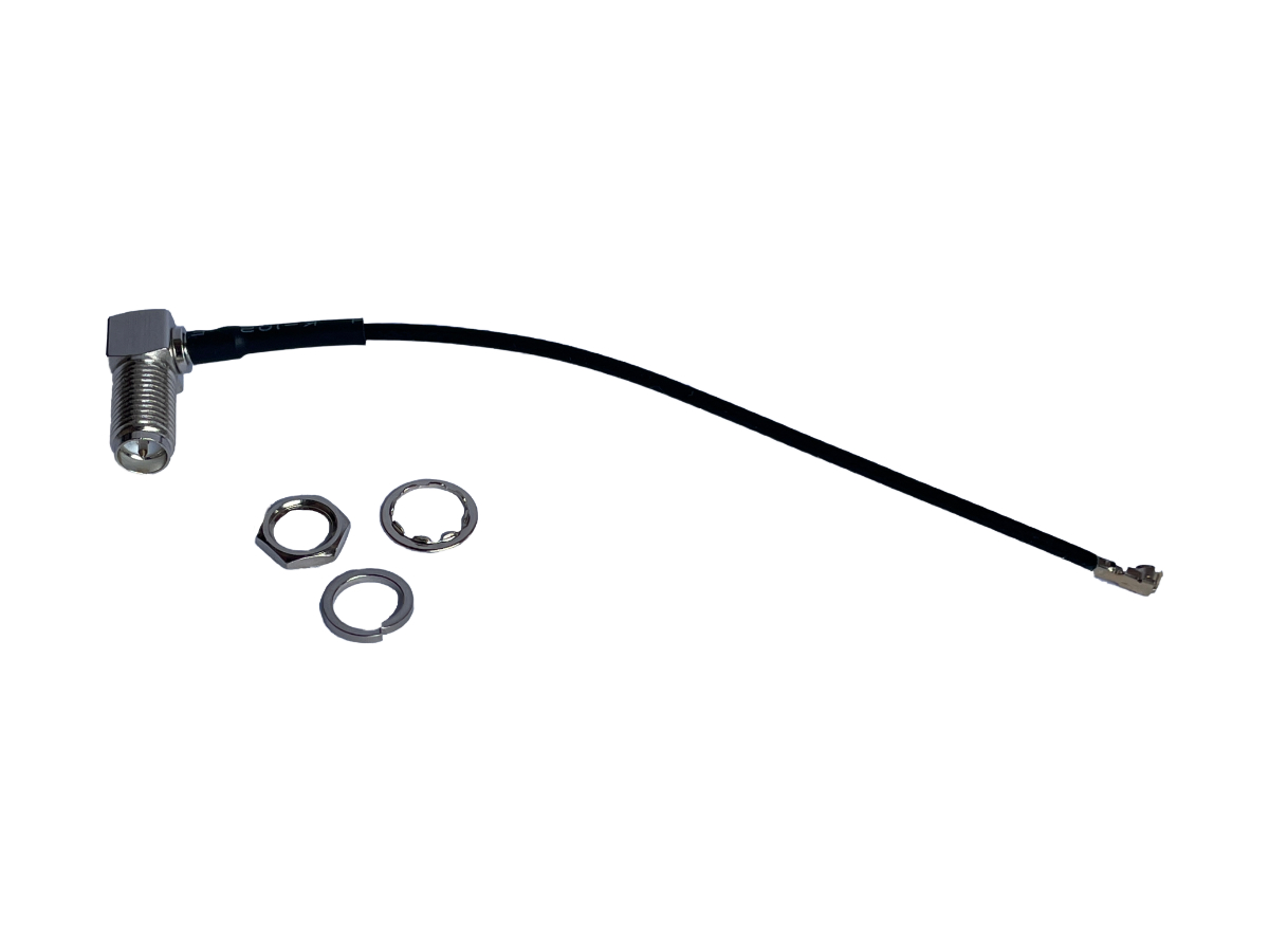 RP-SMA to IPEX Adapter 10cm RG178 right angle