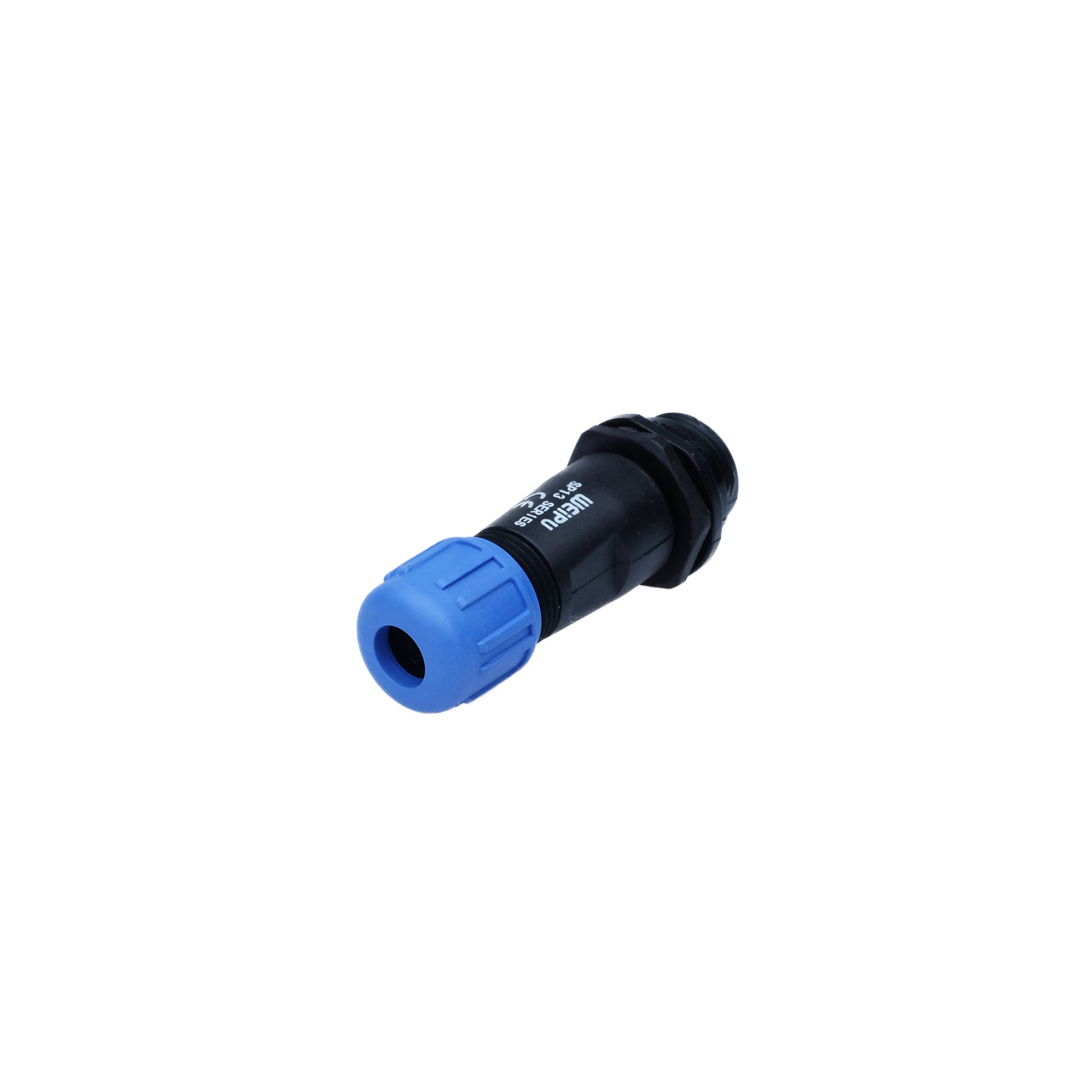 WEIPU Connector SP1311/S2IN 2pin IP68 Waterproof Female — Rear View