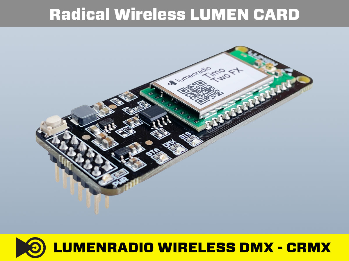 Radical Wireless LUMEN CARD TimoTwo CRMX Module Header extra
