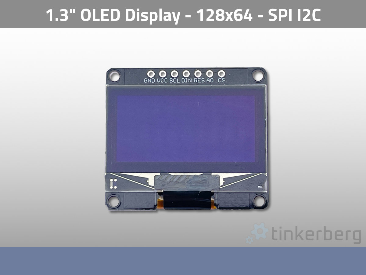 OLED 1.3" 128x64 Pixel