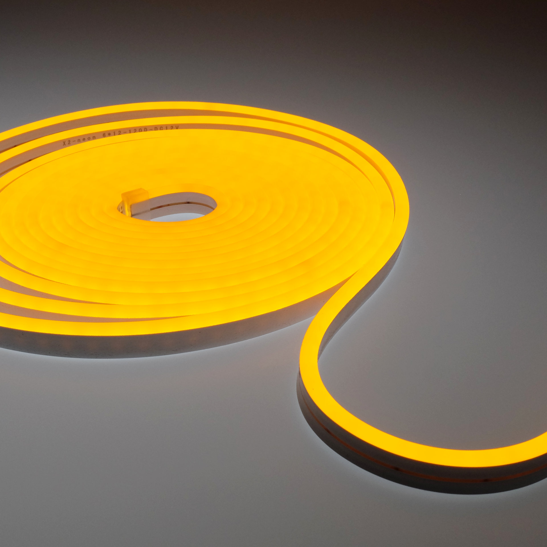 LED Neon Flex Side Orange/Yellow 12V 9W/m 120LEDs/m 6x12mm