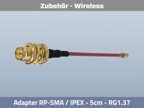 RP-SMA to IPEX Adapter 5cm RG 1.37